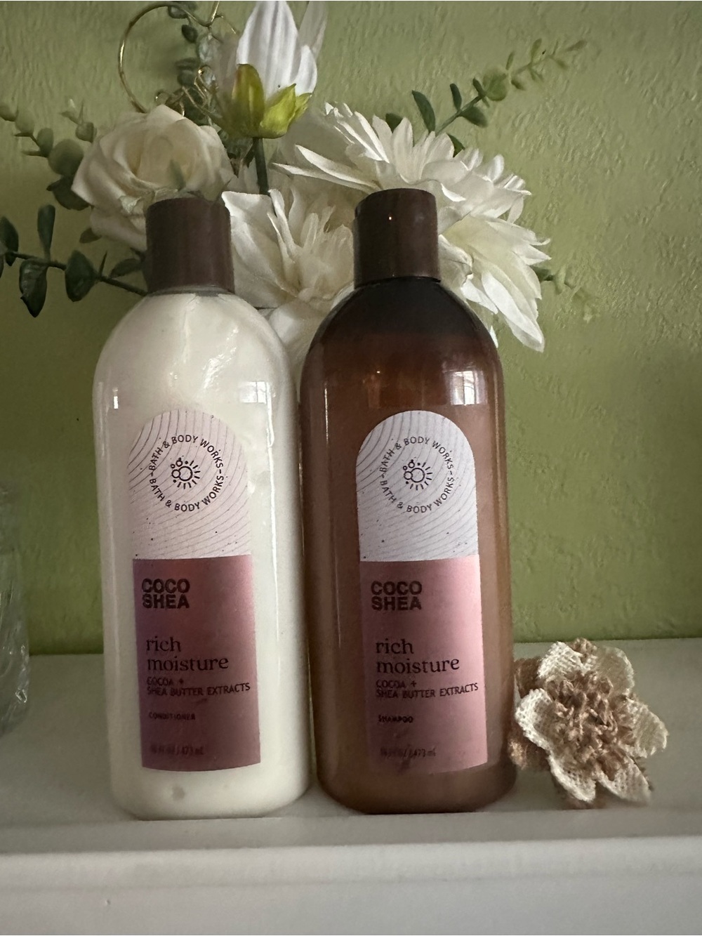 NEW BBW (HTF) COCO SHEA SHAMPOO & CONDITIONER SET